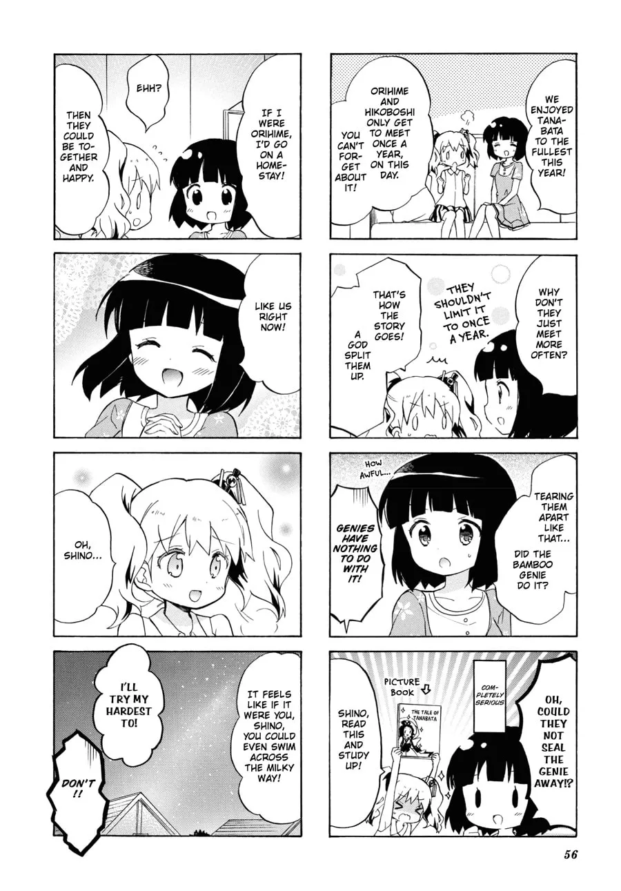 Read Kiniro Mosaic chapter 111 image 7 on Lezhin