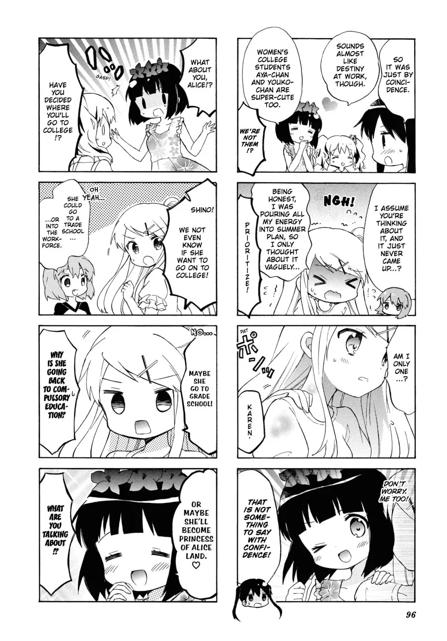 Read Kiniro Mosaic chapter 116 image 3 on Lezhin