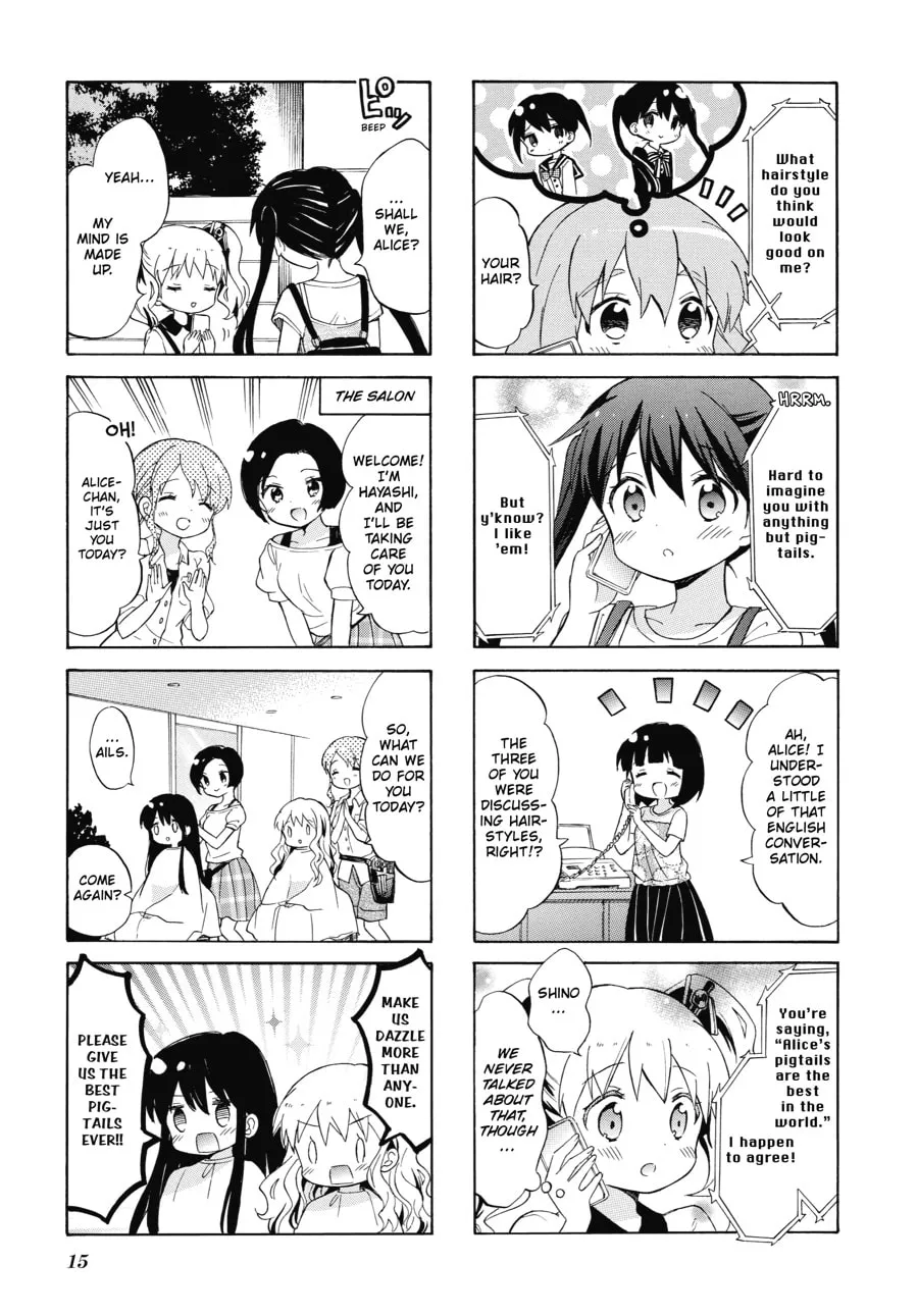 Read Kiniro Mosaic chapter 119 image 6 on Lezhin