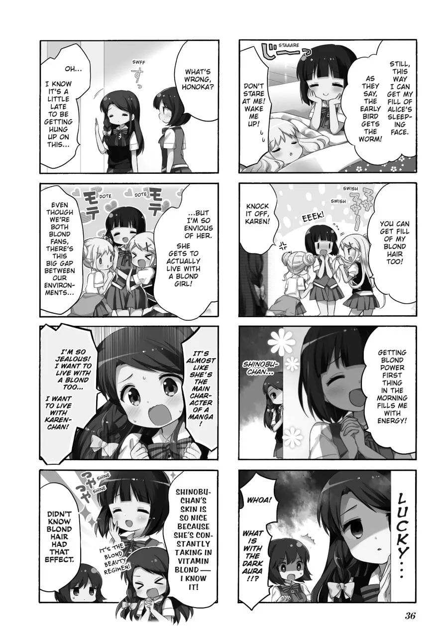 Read Kiniro Mosaic chapter 122 image 1 on Lezhin
