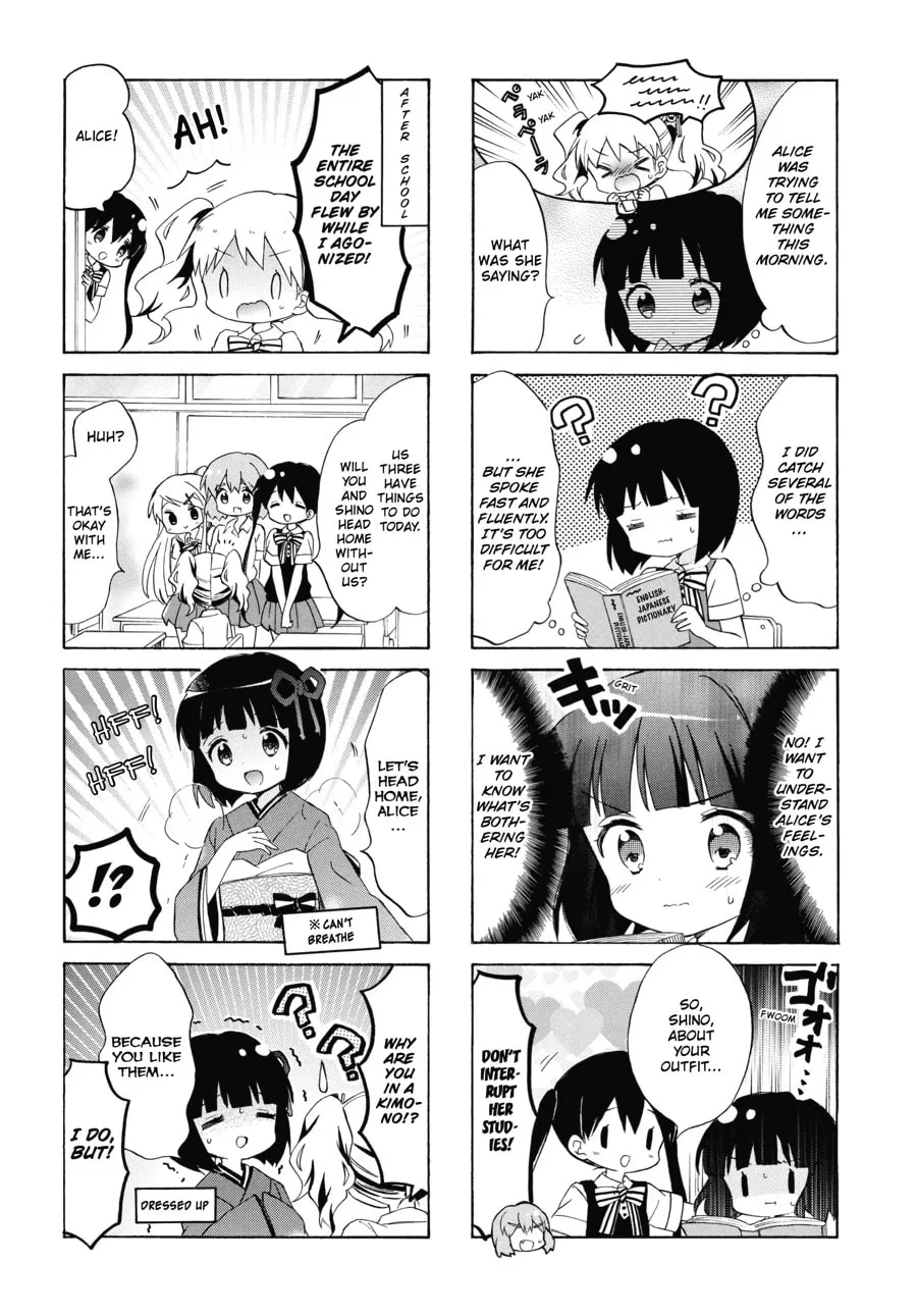 Read Kiniro Mosaic chapter 124 image 4 on Lezhin
