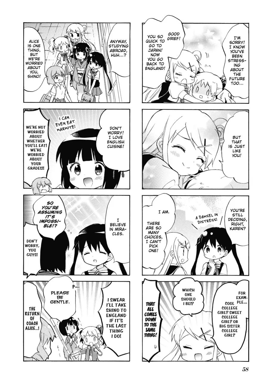 Read Kiniro Mosaic chapter 124 image 7 on Lezhin