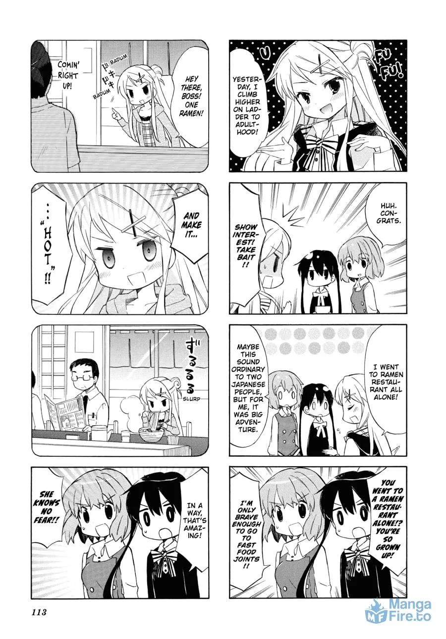 Read Kiniro Mosaic chapter 14 image 2 on Lezhin