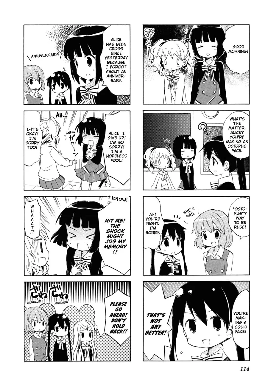 Read Kiniro Mosaic chapter 14 image 3 on Lezhin