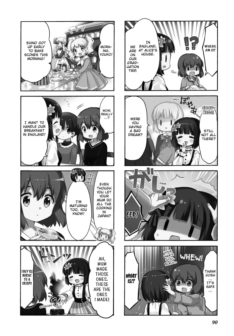 Read Kiniro Mosaic chapter 141 image 1 on Lezhin