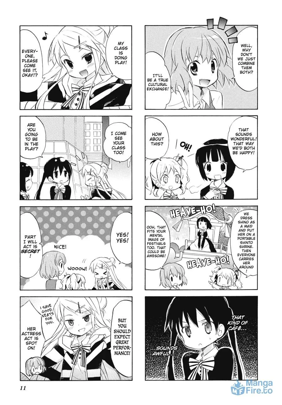 Read Kiniro Mosaic chapter 16 image 2 on Lezhin
