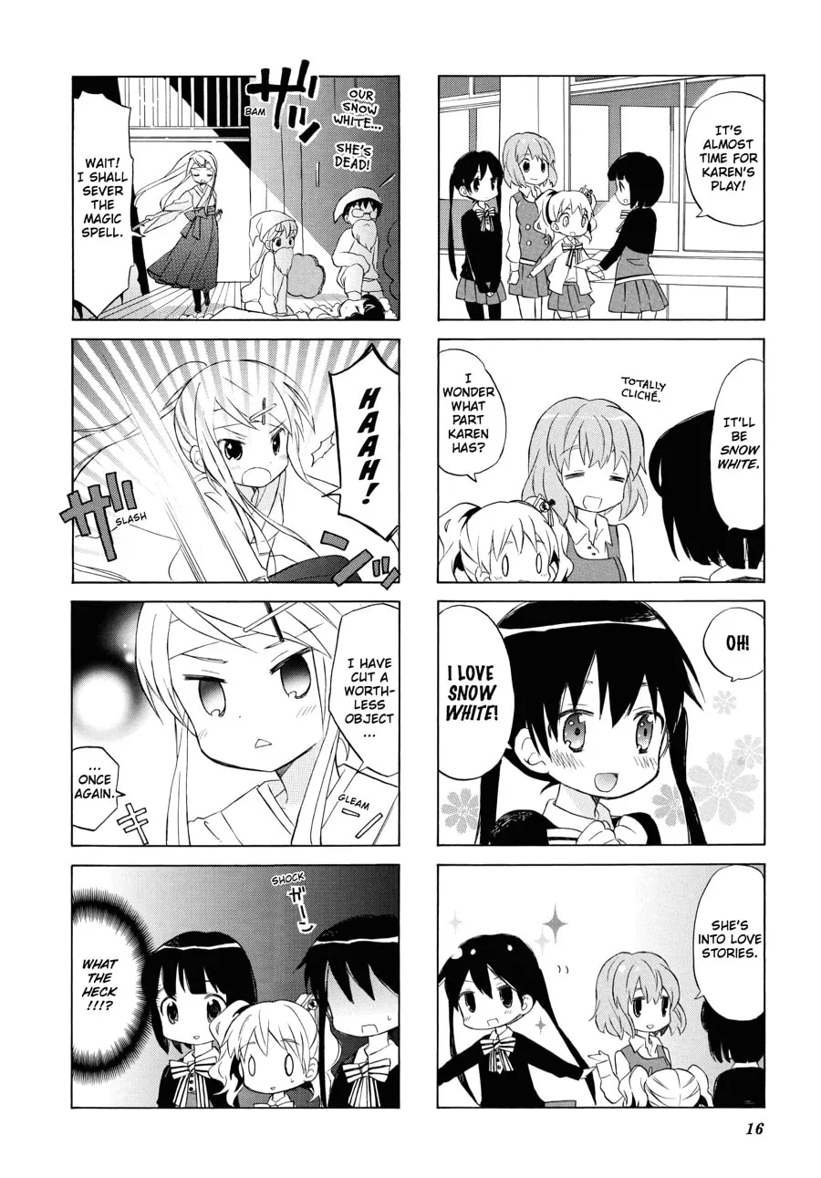 Read Kiniro Mosaic chapter 16 image 7 on Lezhin