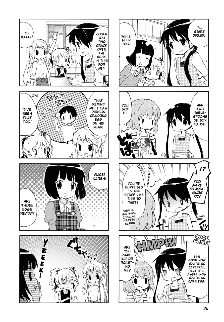 Read Kiniro Mosaic chapter 17 image 3 on Lezhin