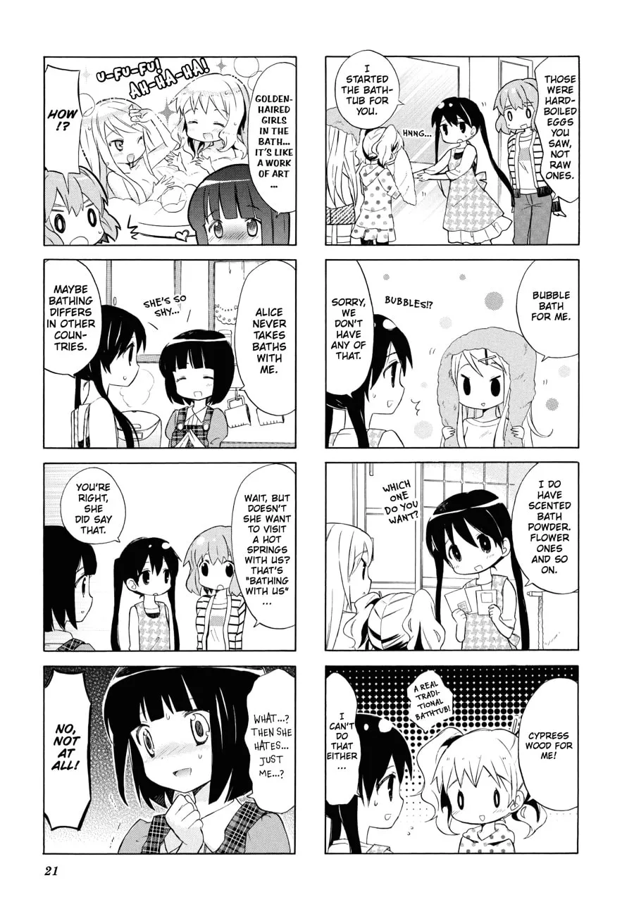 Read Kiniro Mosaic chapter 17 image 4 on Lezhin