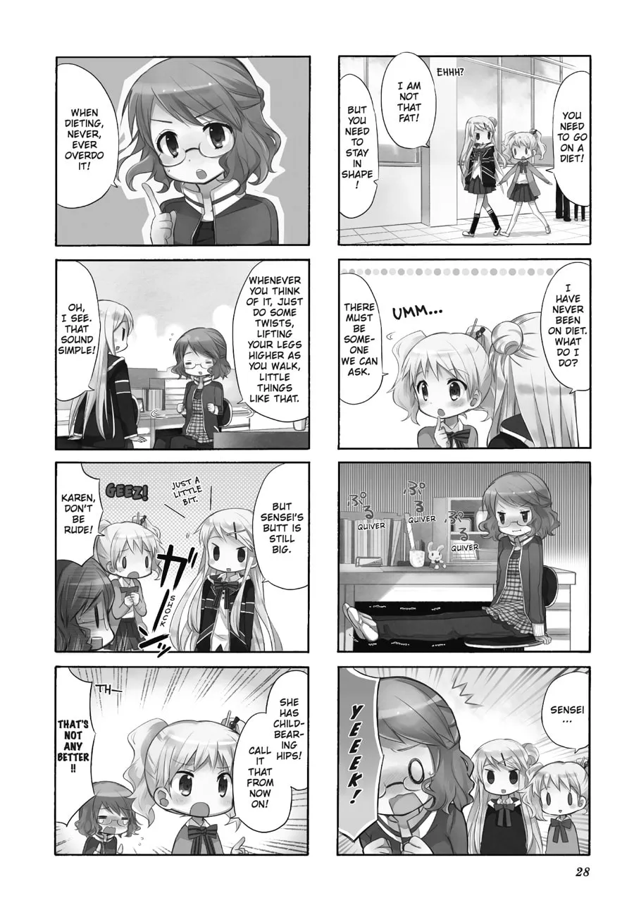 Read Kiniro Mosaic chapter 18 image 3 on Lezhin