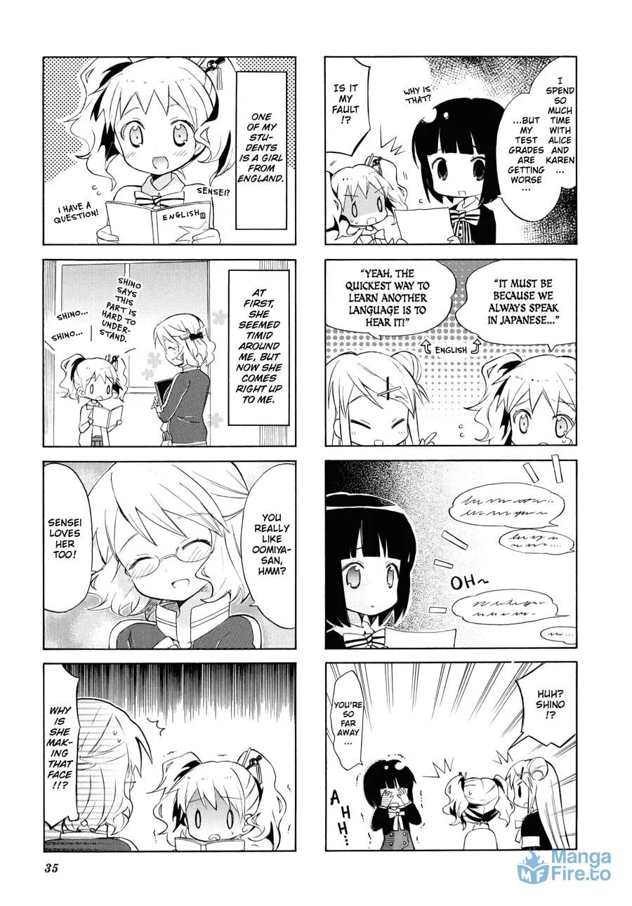 Read Kiniro Mosaic chapter 19 image 2 on Lezhin