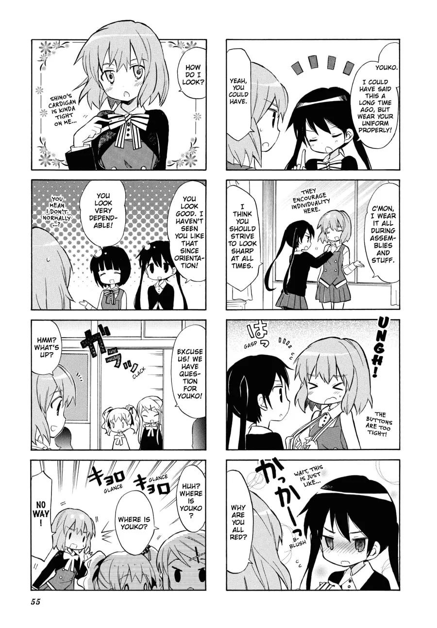 Read Kiniro Mosaic chapter 21 image 4 on Lezhin