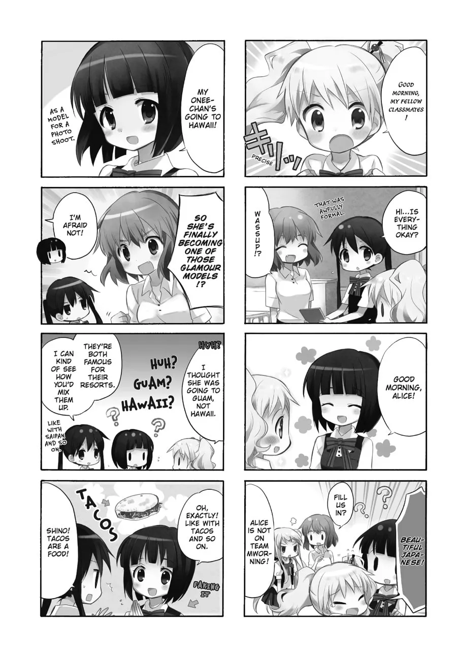Read Kiniro Mosaic chapter 22 image 1 on Lezhin