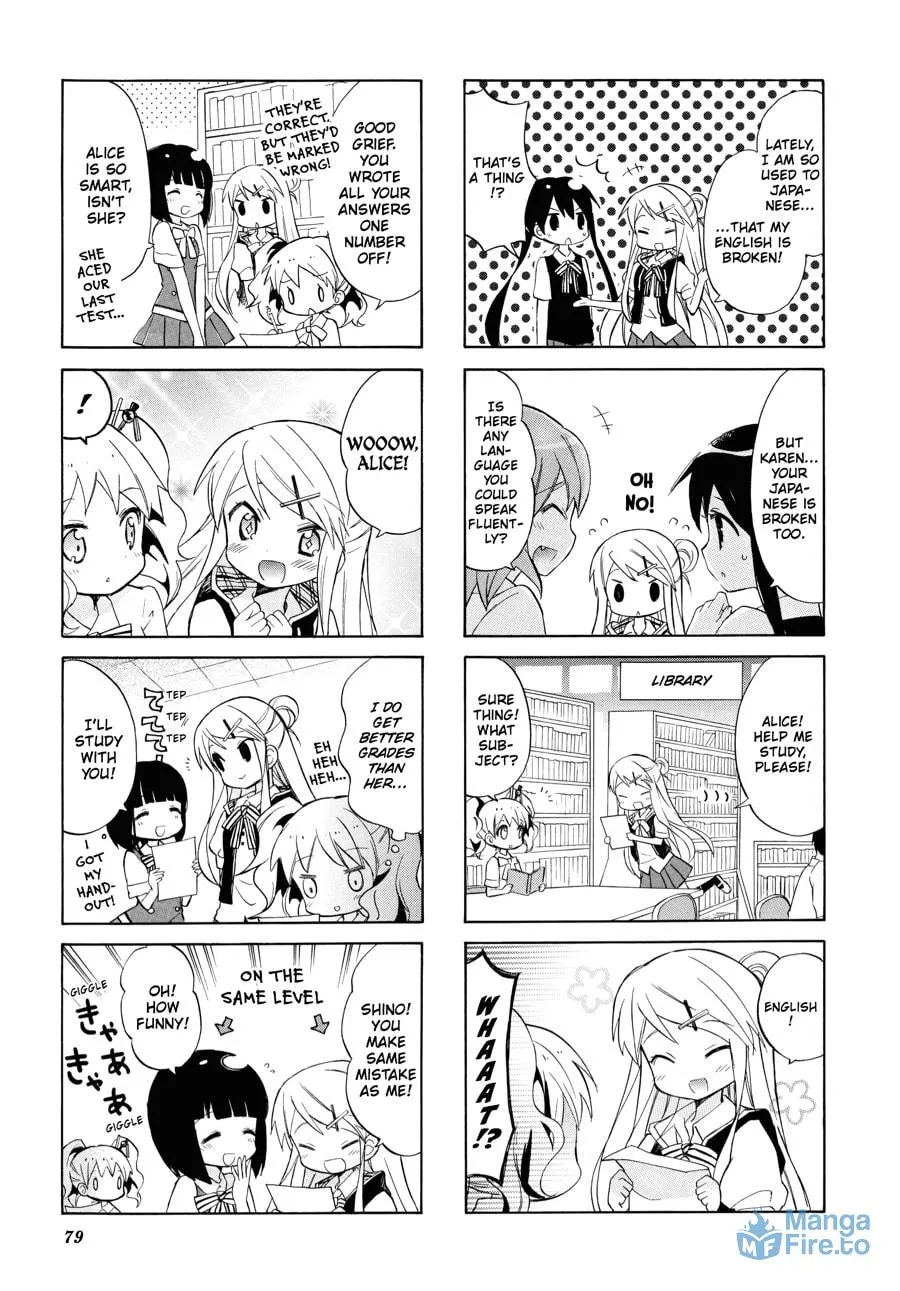 Read Kiniro Mosaic chapter 24 image 2 on Lezhin