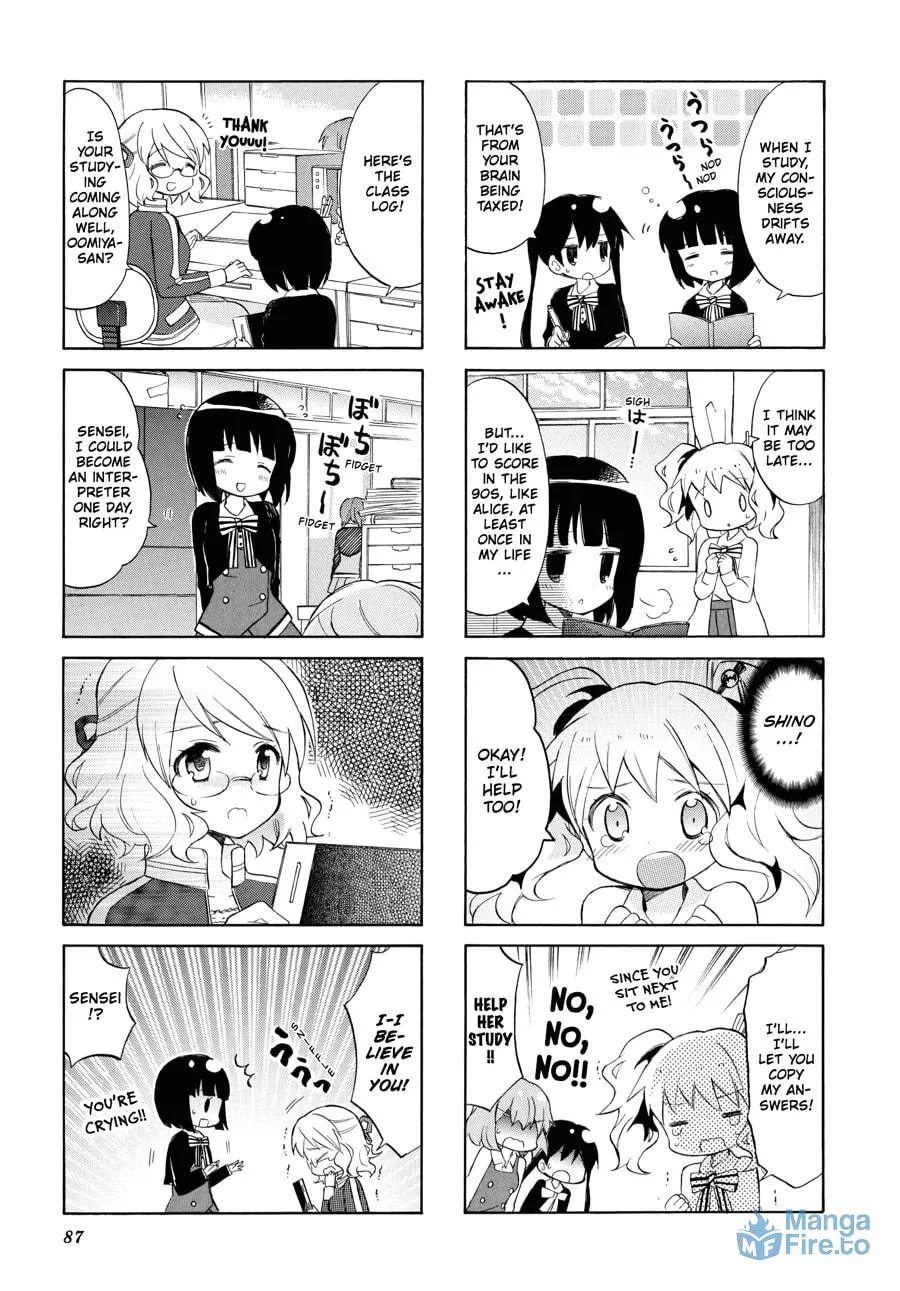 Read Kiniro Mosaic chapter 25 image 2 on Lezhin