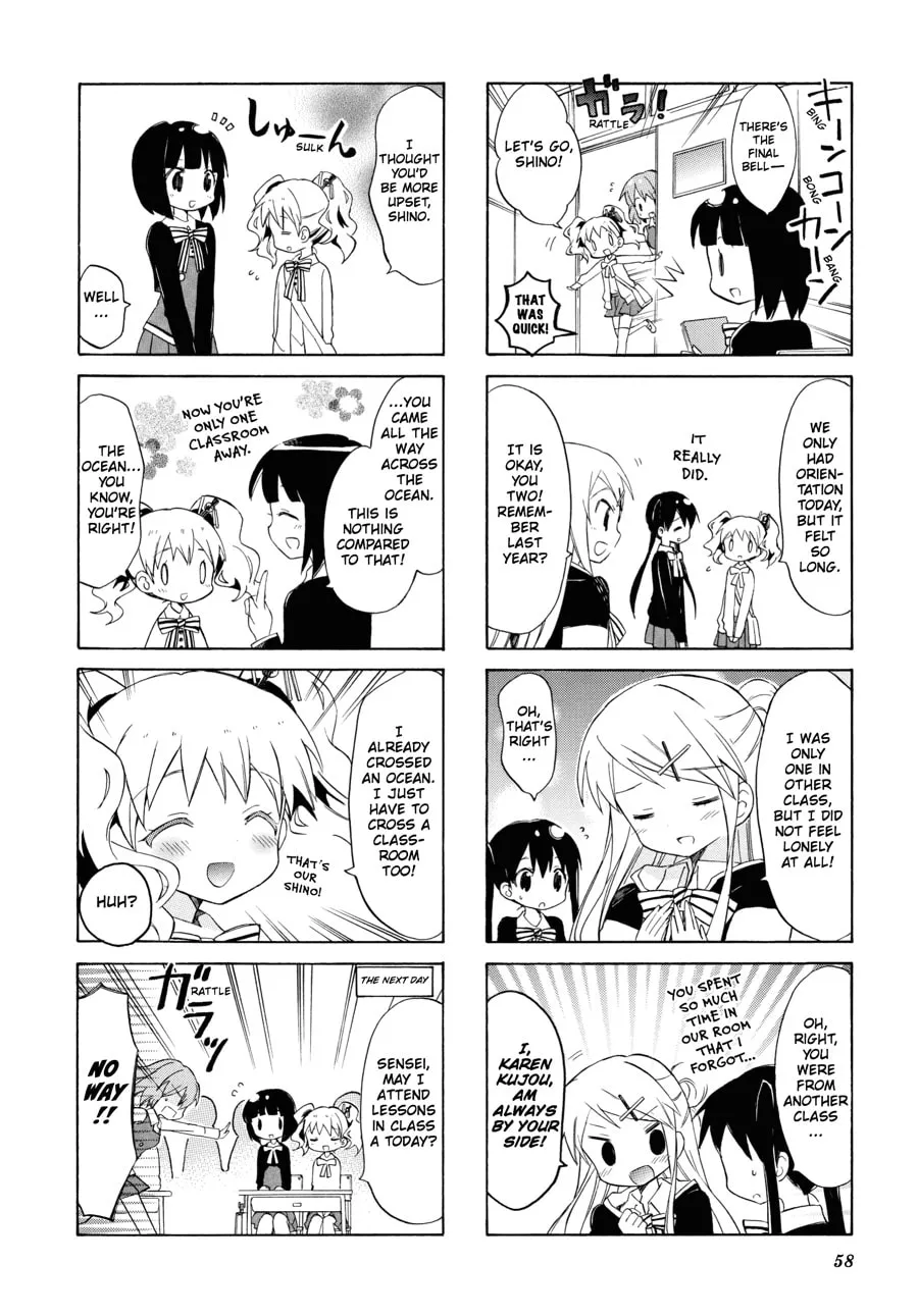 Read Kiniro Mosaic chapter 34 image 7 on Lezhin