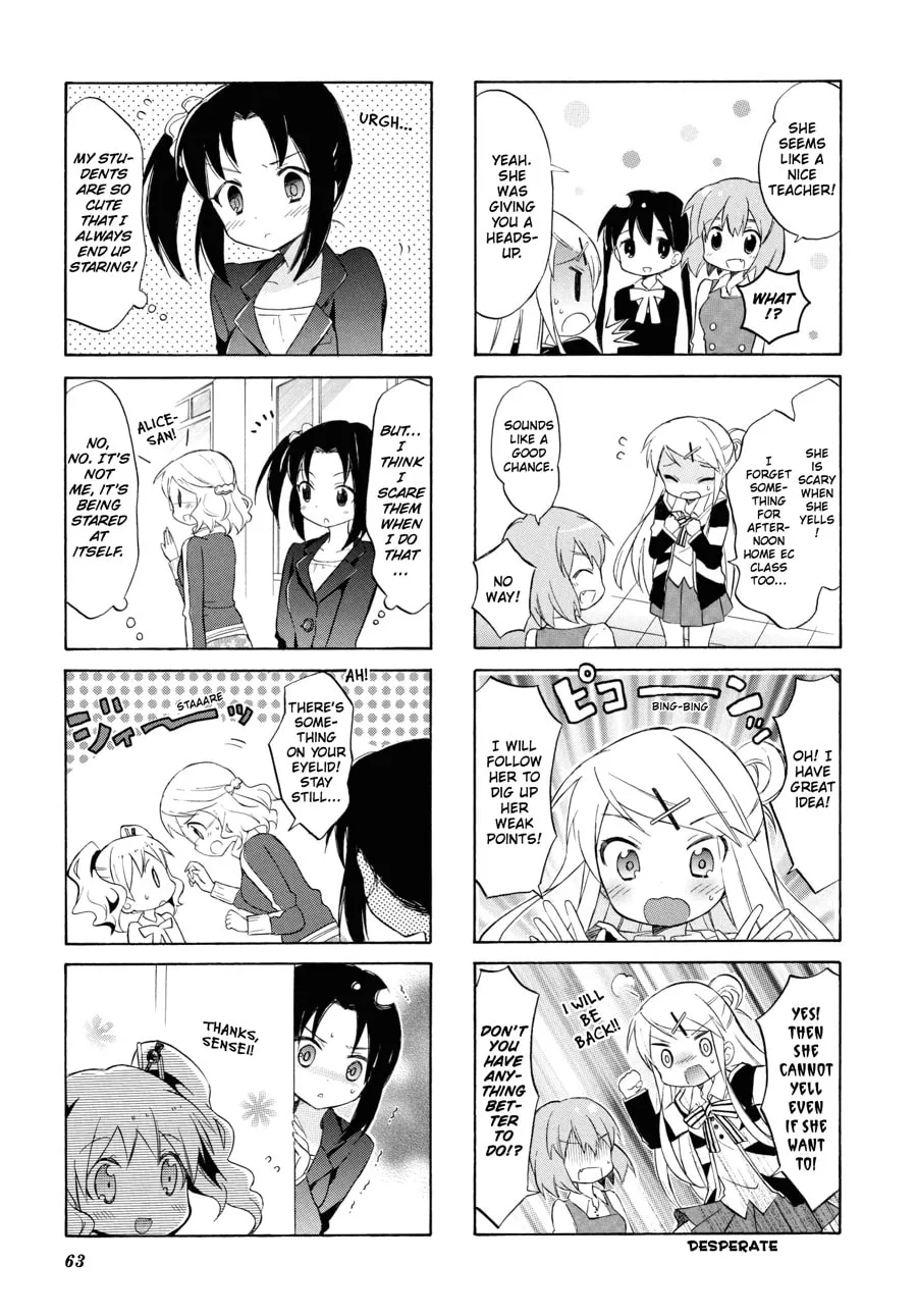 Read Kiniro Mosaic chapter 35 image 4 on Lezhin