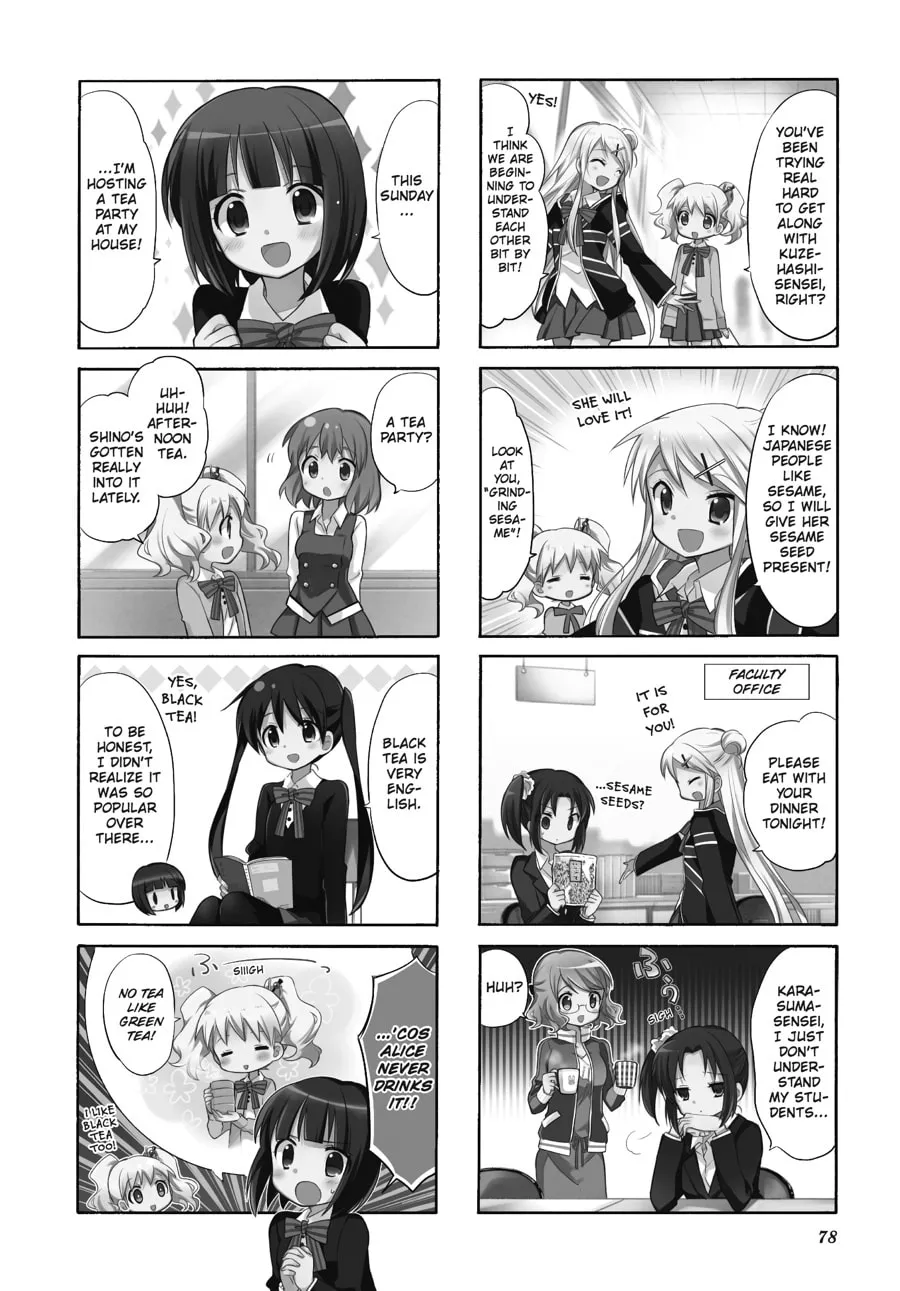 Read Kiniro Mosaic chapter 37 image 1 on Lezhin
