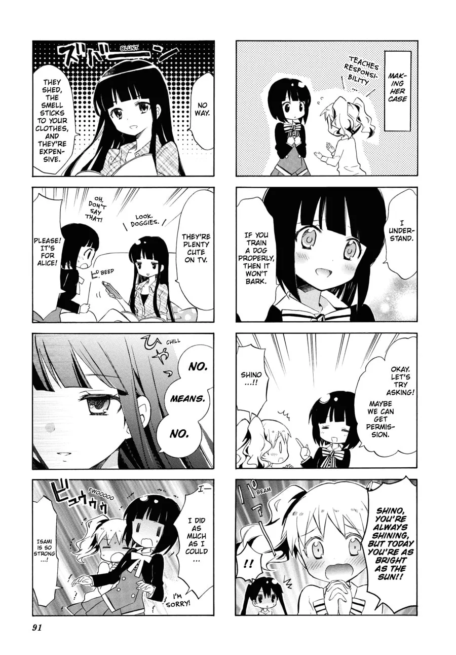 Read Kiniro Mosaic chapter 38 image 6 on Lezhin