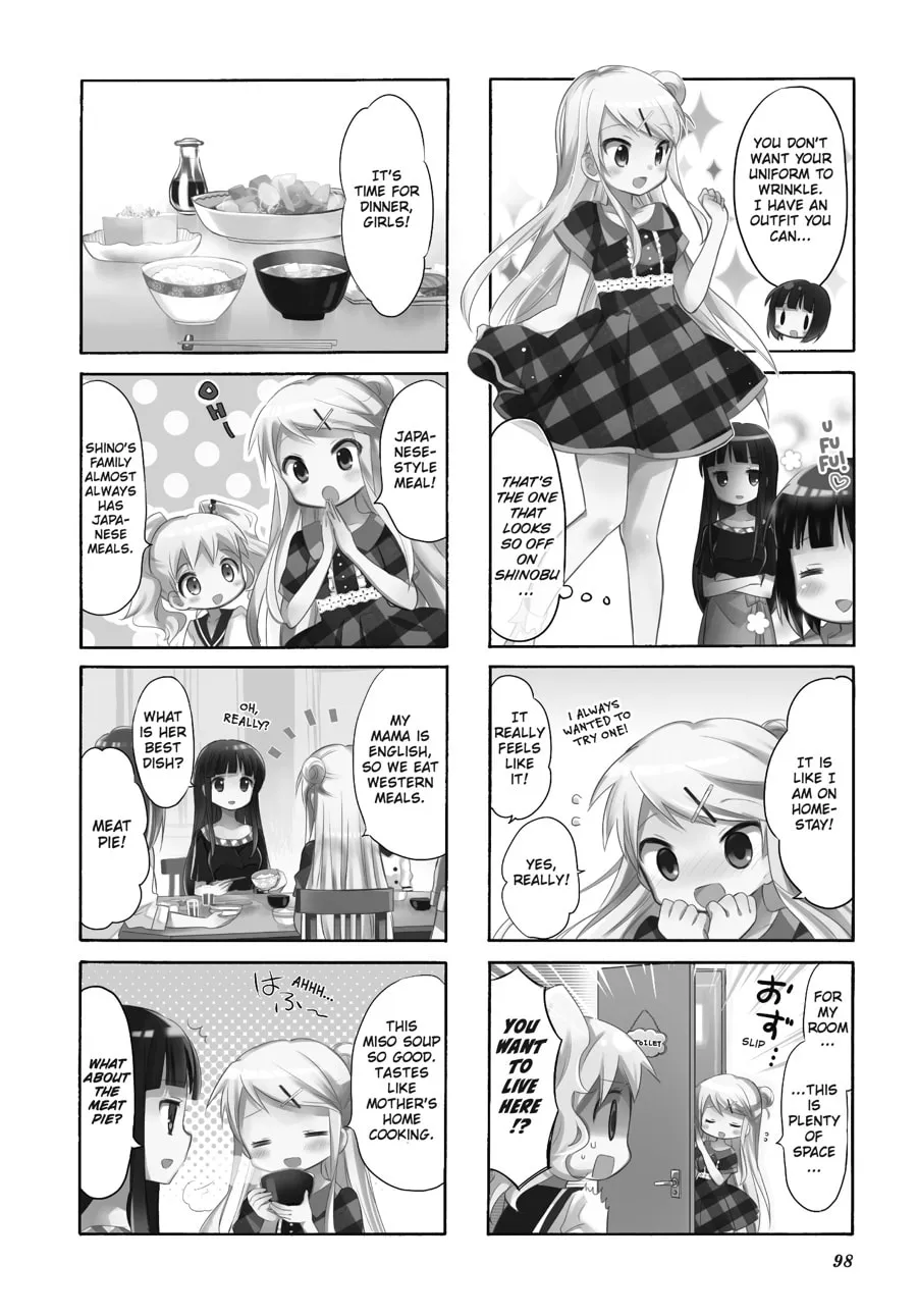 Read Kiniro Mosaic chapter 39 image 3 on Lezhin