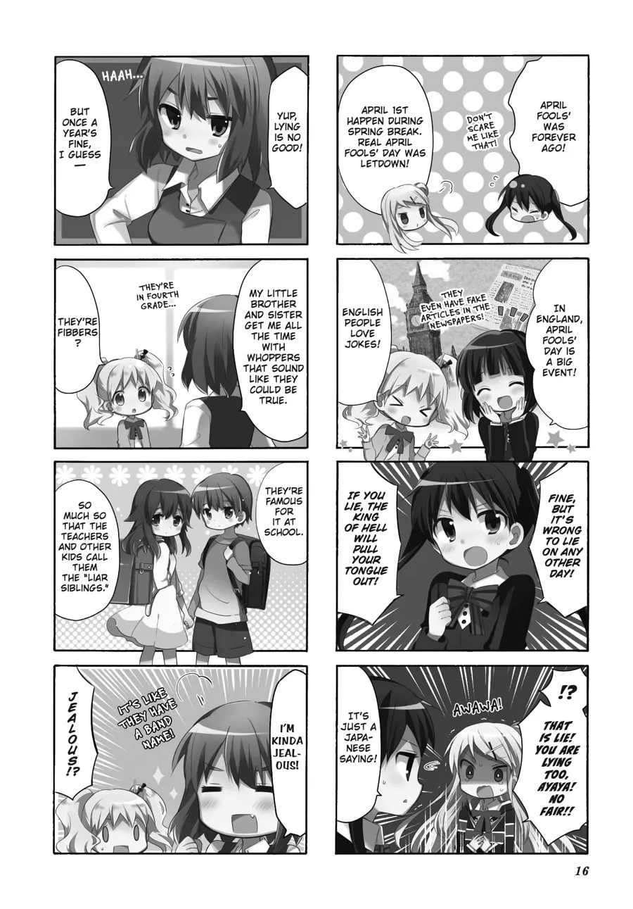 Read Kiniro Mosaic chapter 43 image 1 on Lezhin