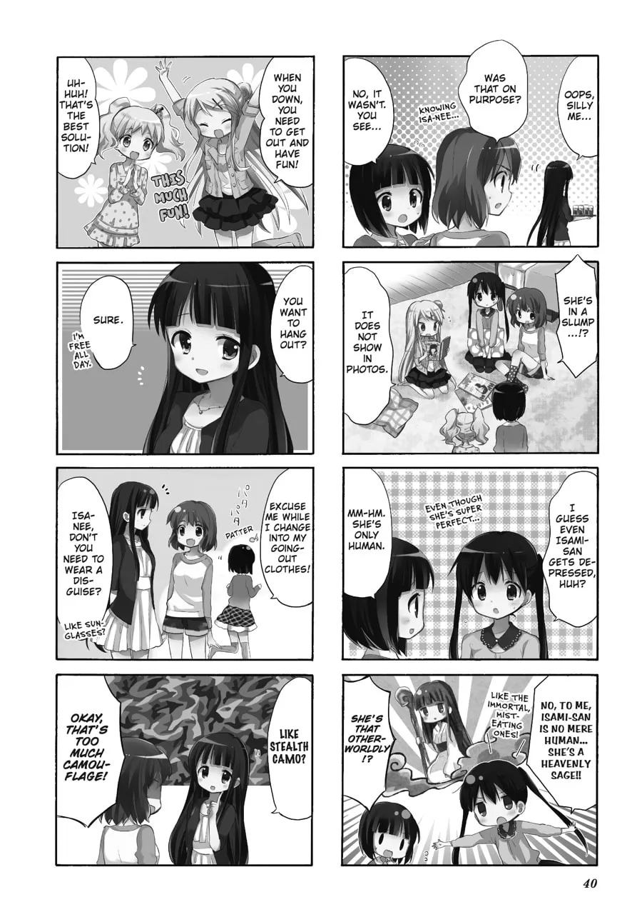 Read Kiniro Mosaic chapter 46 image 1 on Lezhin