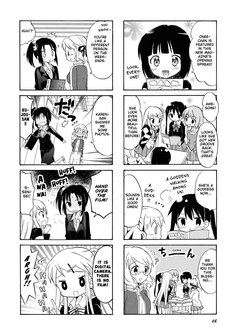 Read Kiniro Mosaic chapter 46 image 7 on Lezhin