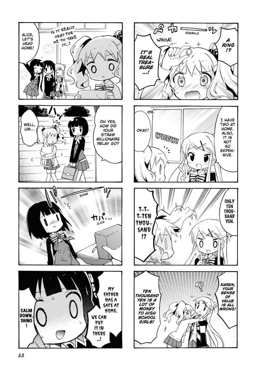 Read Kiniro Mosaic chapter 47 image 6 on Lezhin