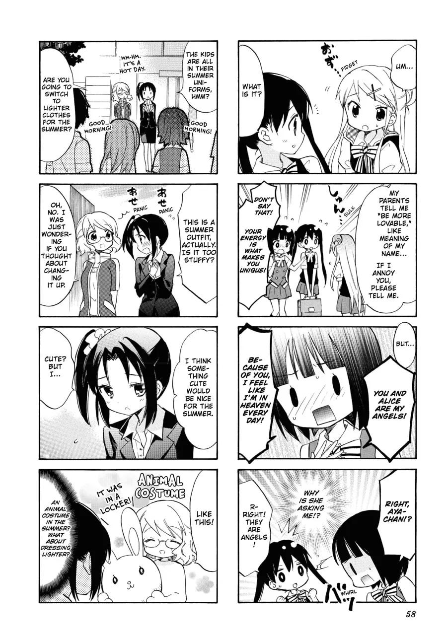Read Kiniro Mosaic chapter 48 image 3 on Lezhin