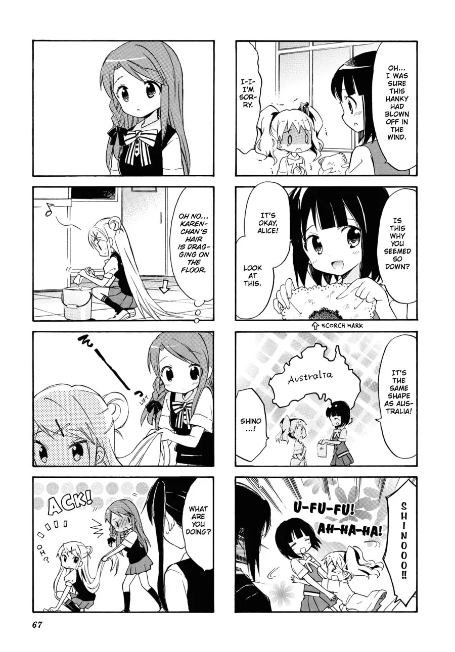 Read Kiniro Mosaic chapter 49 image 4 on Lezhin
