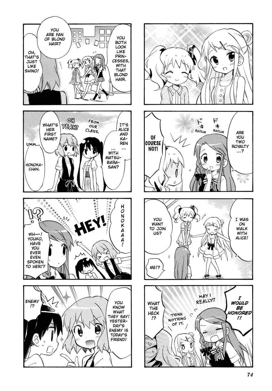 Read Kiniro Mosaic chapter 50 image 3 on Lezhin