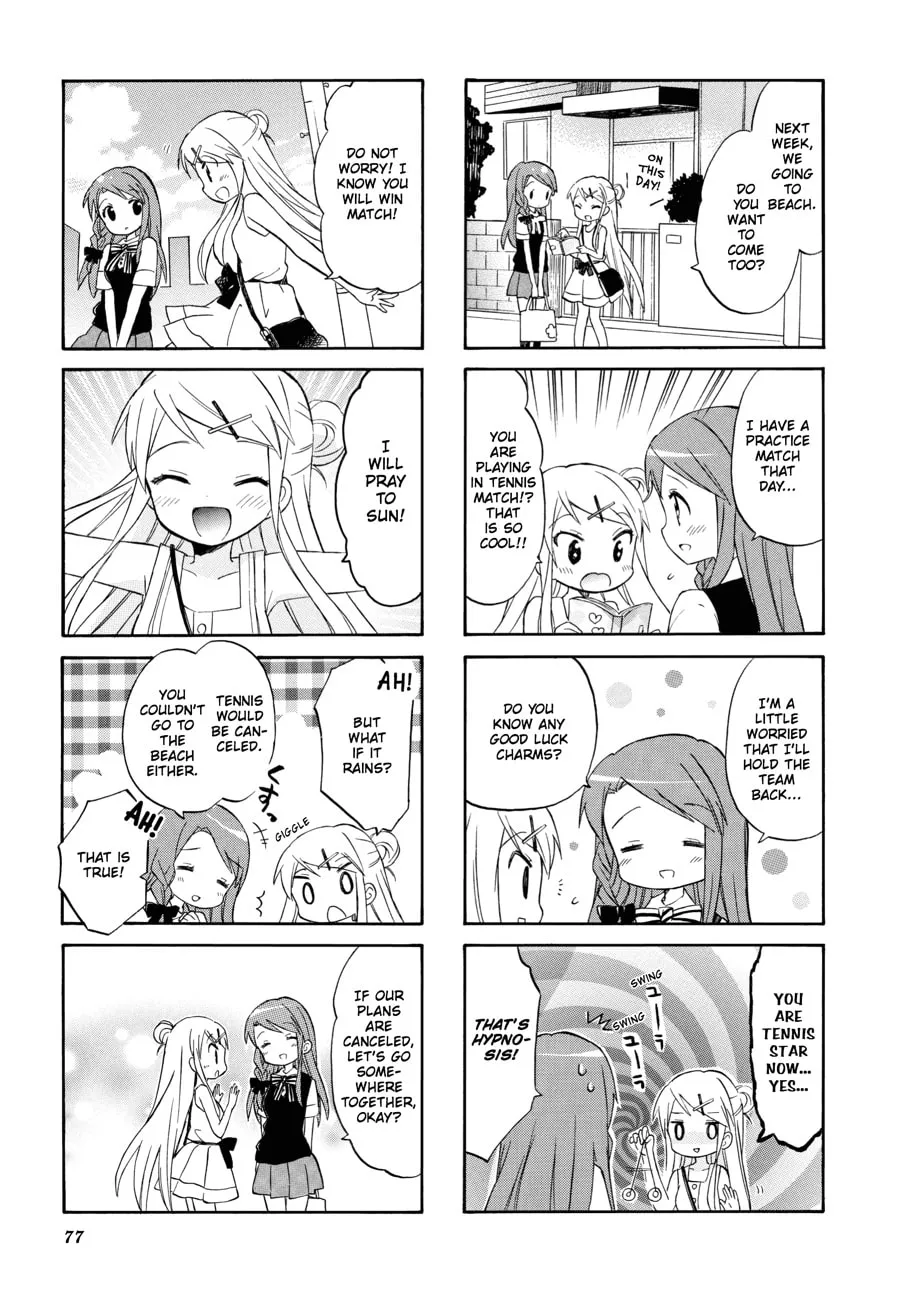 Read Kiniro Mosaic chapter 50 image 6 on Lezhin