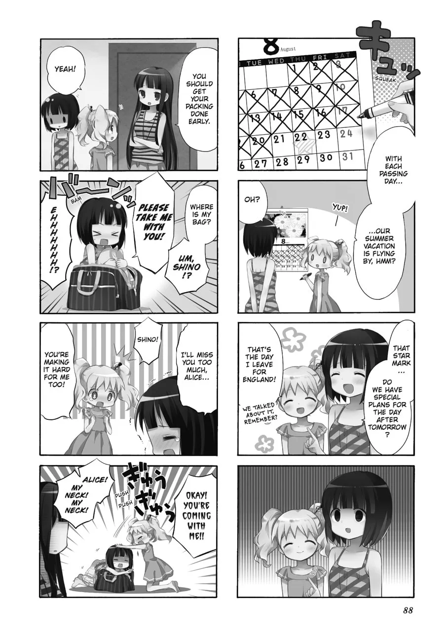 Read Kiniro Mosaic chapter 52 image 1 on Lezhin