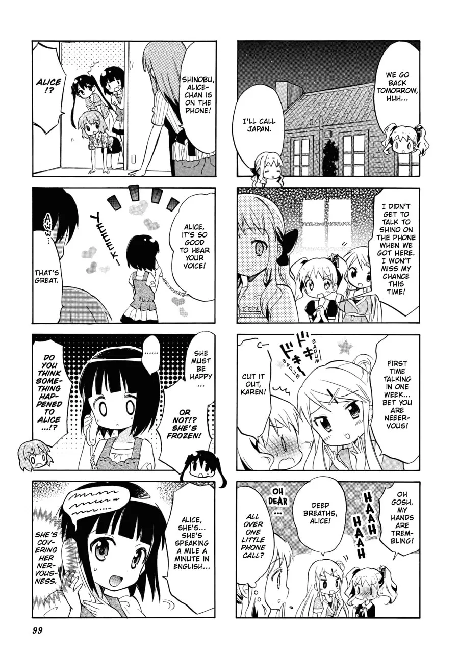 Read Kiniro Mosaic chapter 53 image 4 on Lezhin