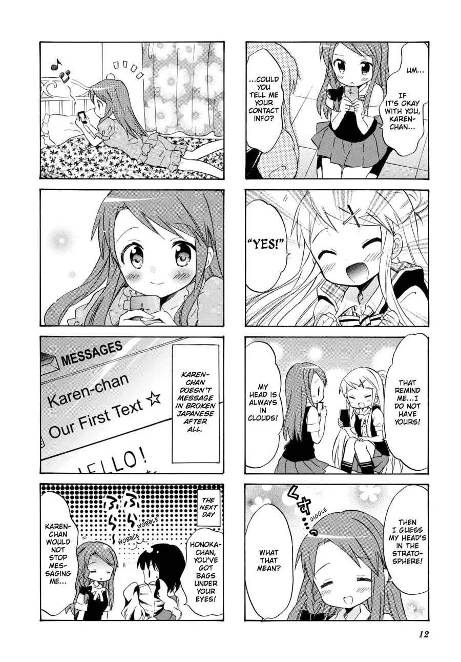 Read Kiniro Mosaic chapter 54 image 9 on Lezhin