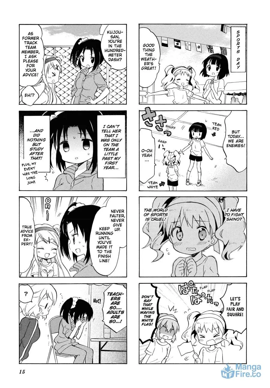 Read Kiniro Mosaic chapter 55 image 2 on Lezhin