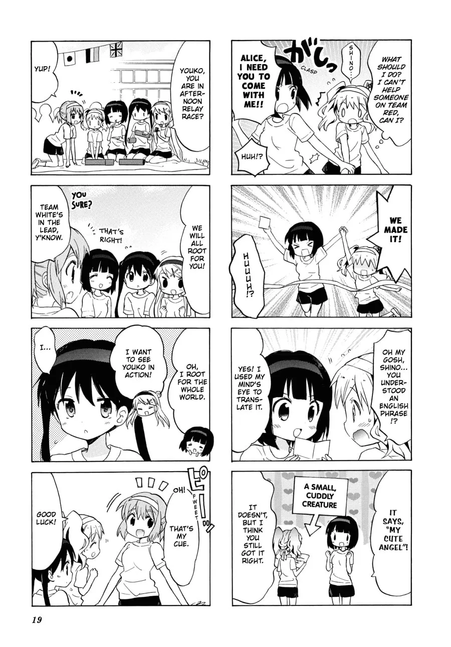 Read Kiniro Mosaic chapter 55 image 6 on Lezhin