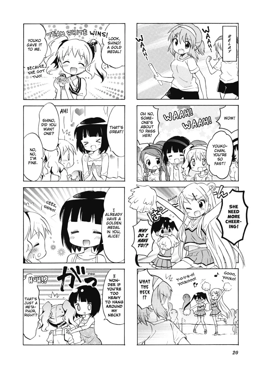 Read Kiniro Mosaic chapter 55 image 7 on Lezhin