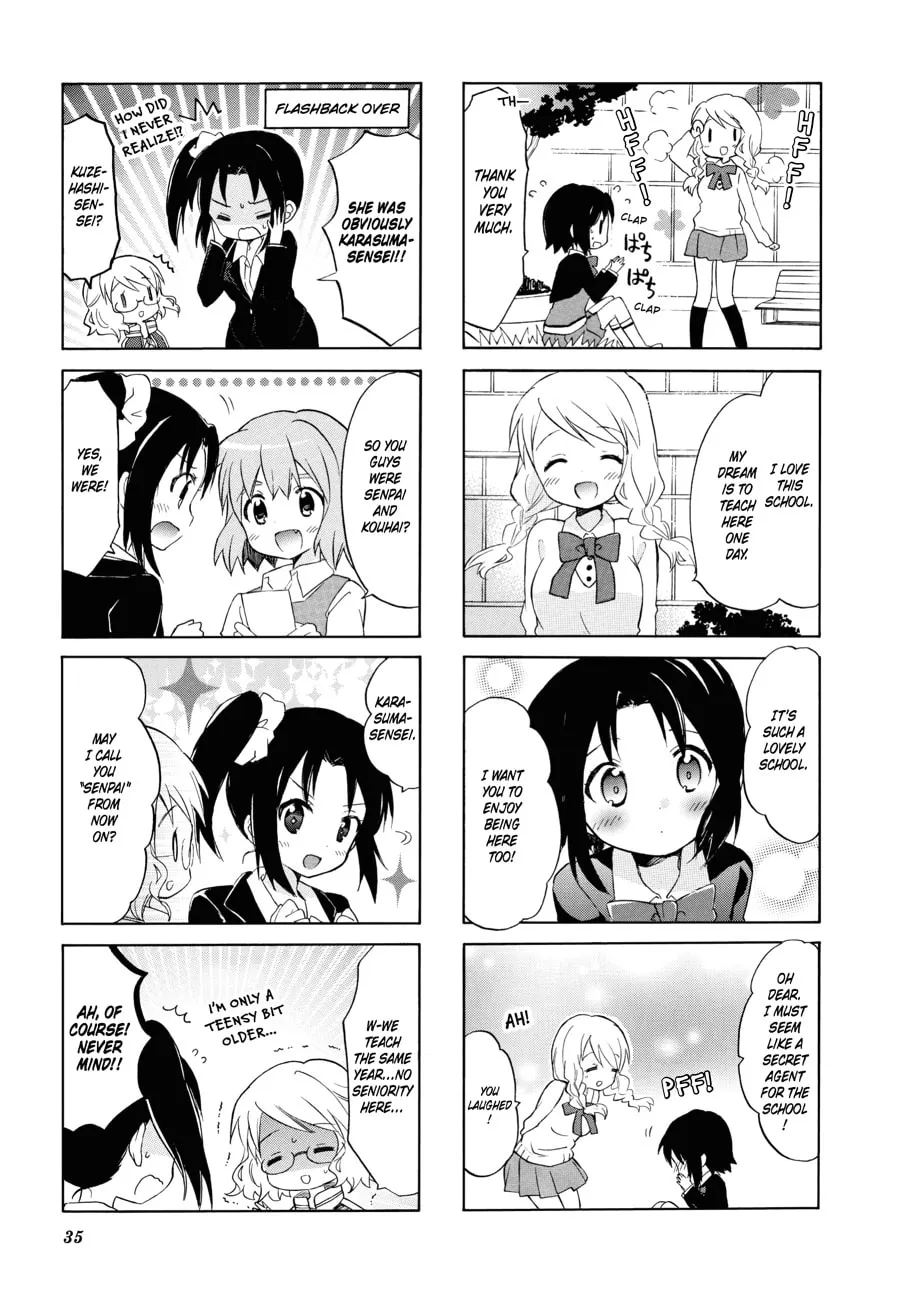Read Kiniro Mosaic chapter 57 image 6 on Lezhin