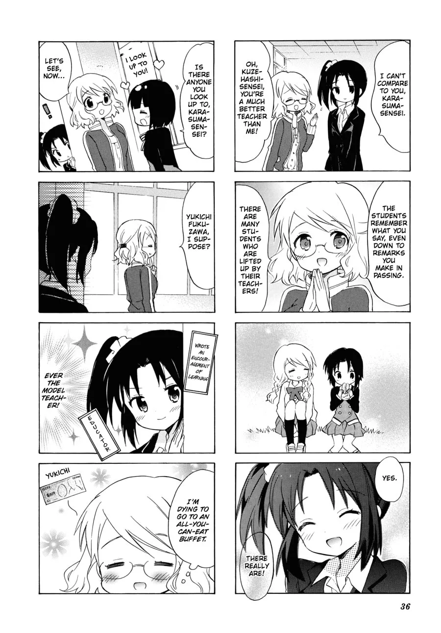 Read Kiniro Mosaic chapter 57 image 7 on Lezhin