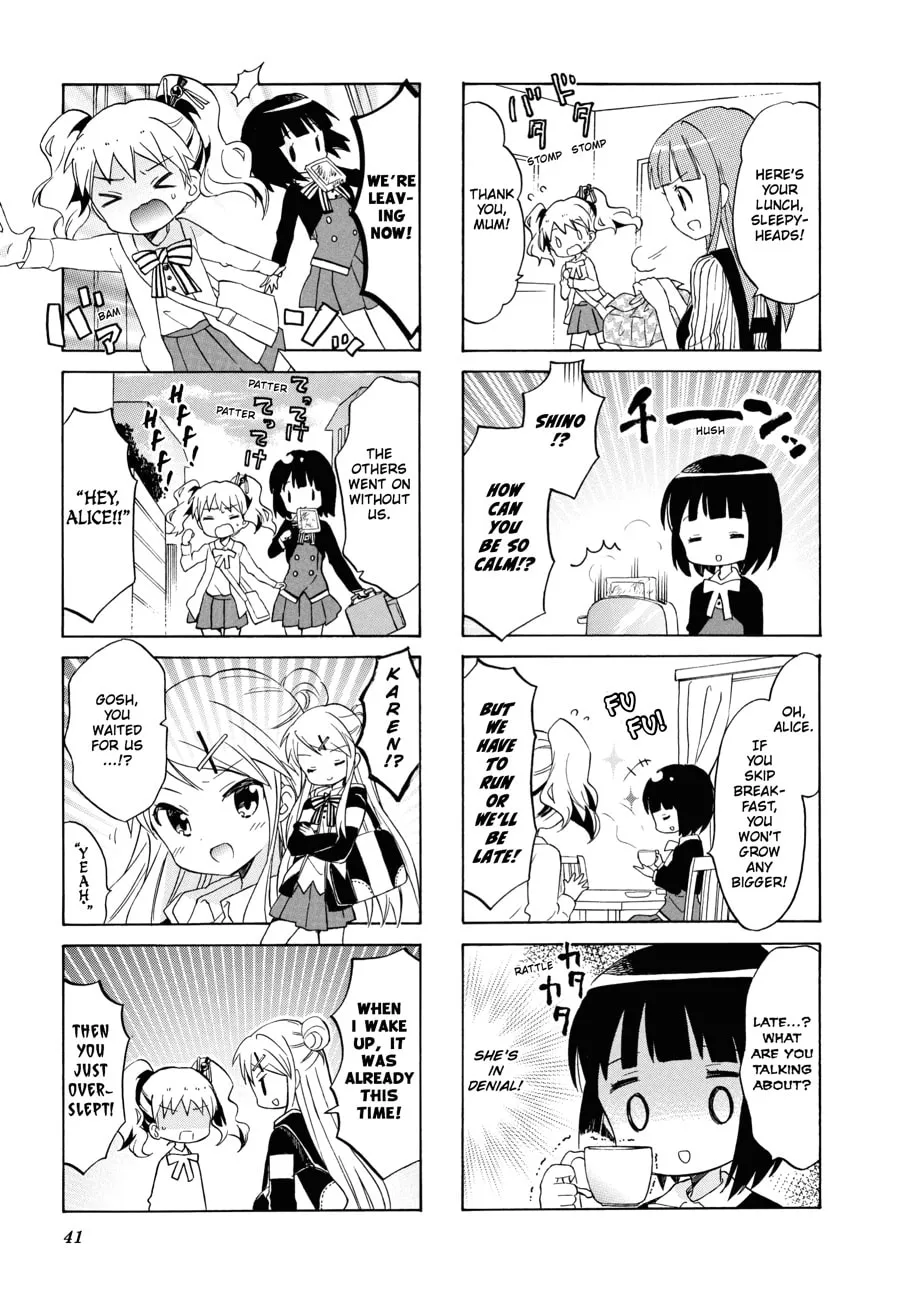 Read Kiniro Mosaic chapter 58 image 4 on Lezhin