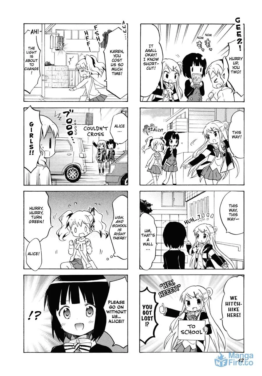 Read Kiniro Mosaic chapter 58 image 5 on Lezhin