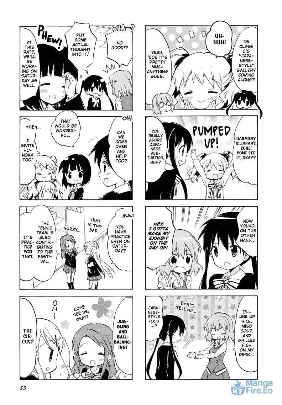 Read Kiniro Mosaic chapter 60 image 2 on Lezhin