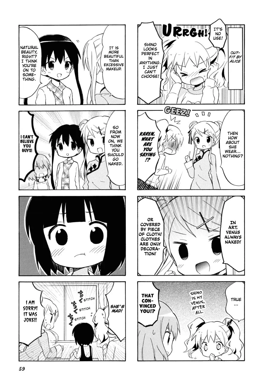 Read Kiniro Mosaic chapter 60 image 6 on Lezhin