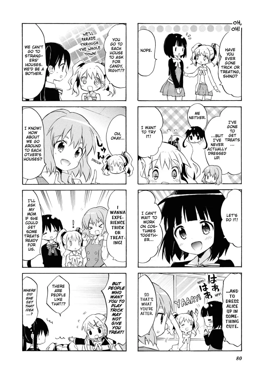 Read Kiniro Mosaic chapter 63 image 3 on Lezhin