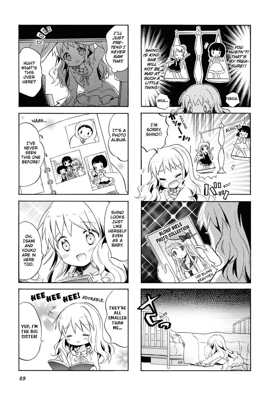 Read Kiniro Mosaic chapter 64 image 4 on Lezhin