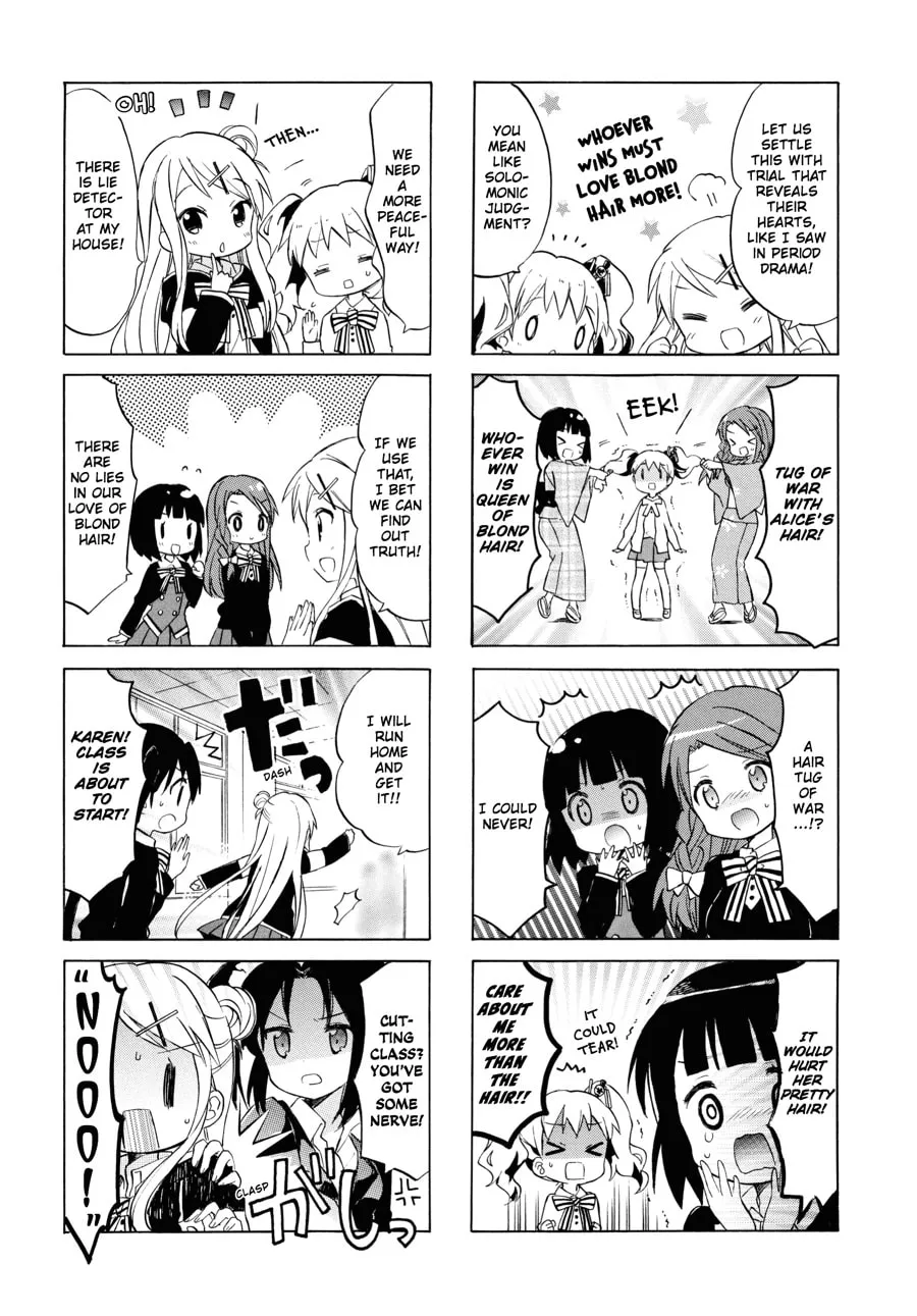 Read Kiniro Mosaic chapter 65 image 4 on Lezhin