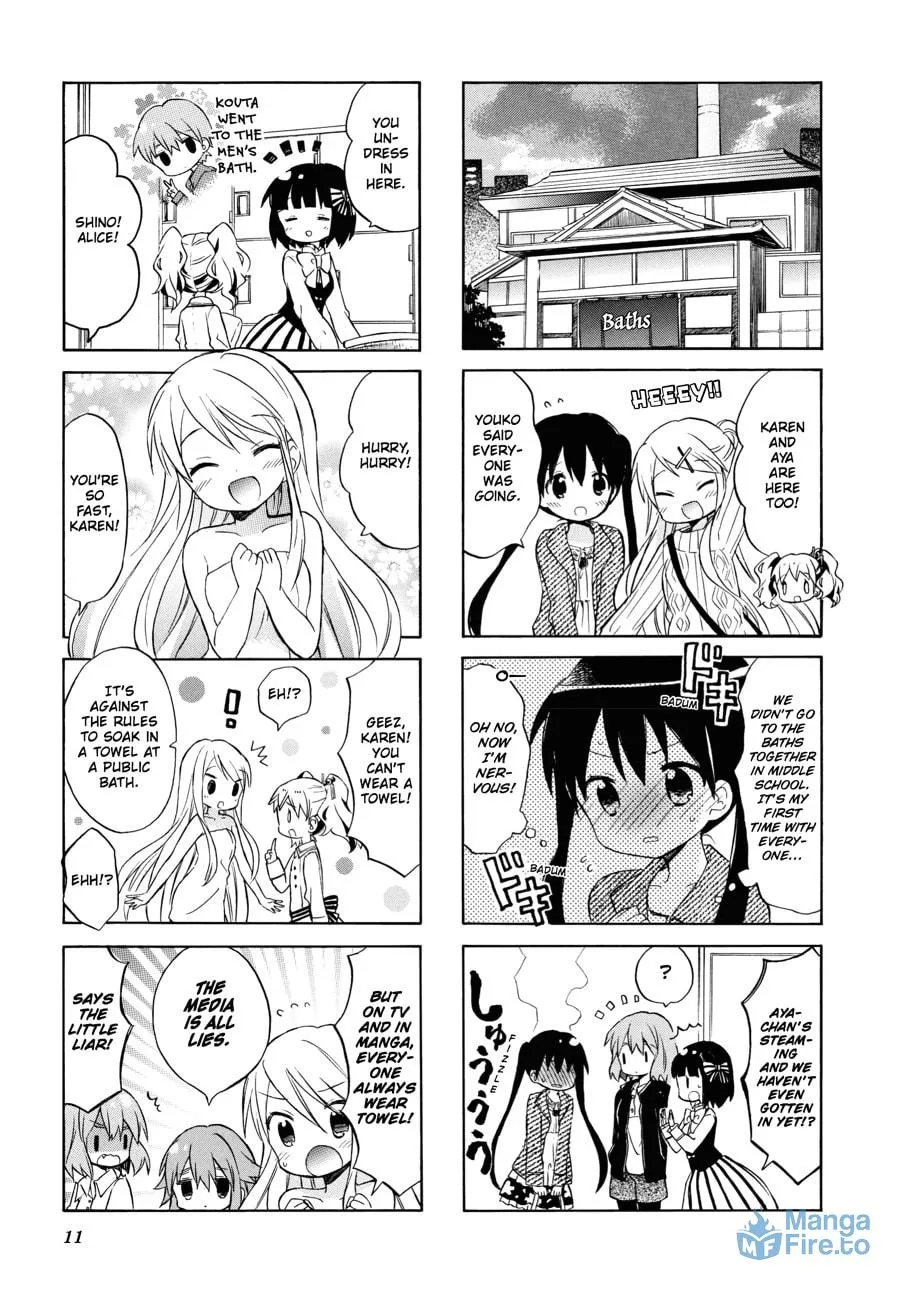 Read Kiniro Mosaic chapter 67 image 8 on Lezhin
