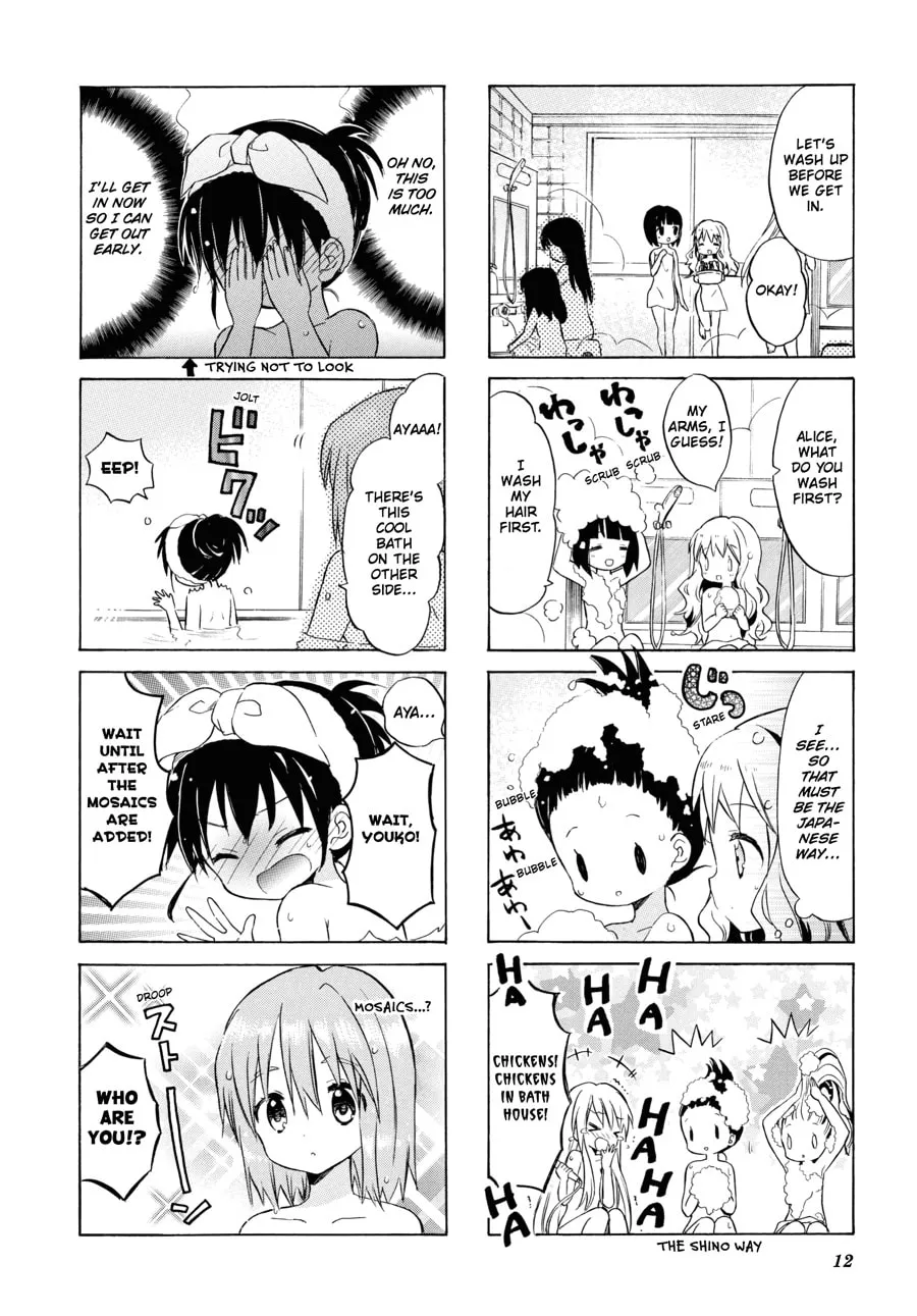 Read Kiniro Mosaic chapter 67 image 9 on Lezhin