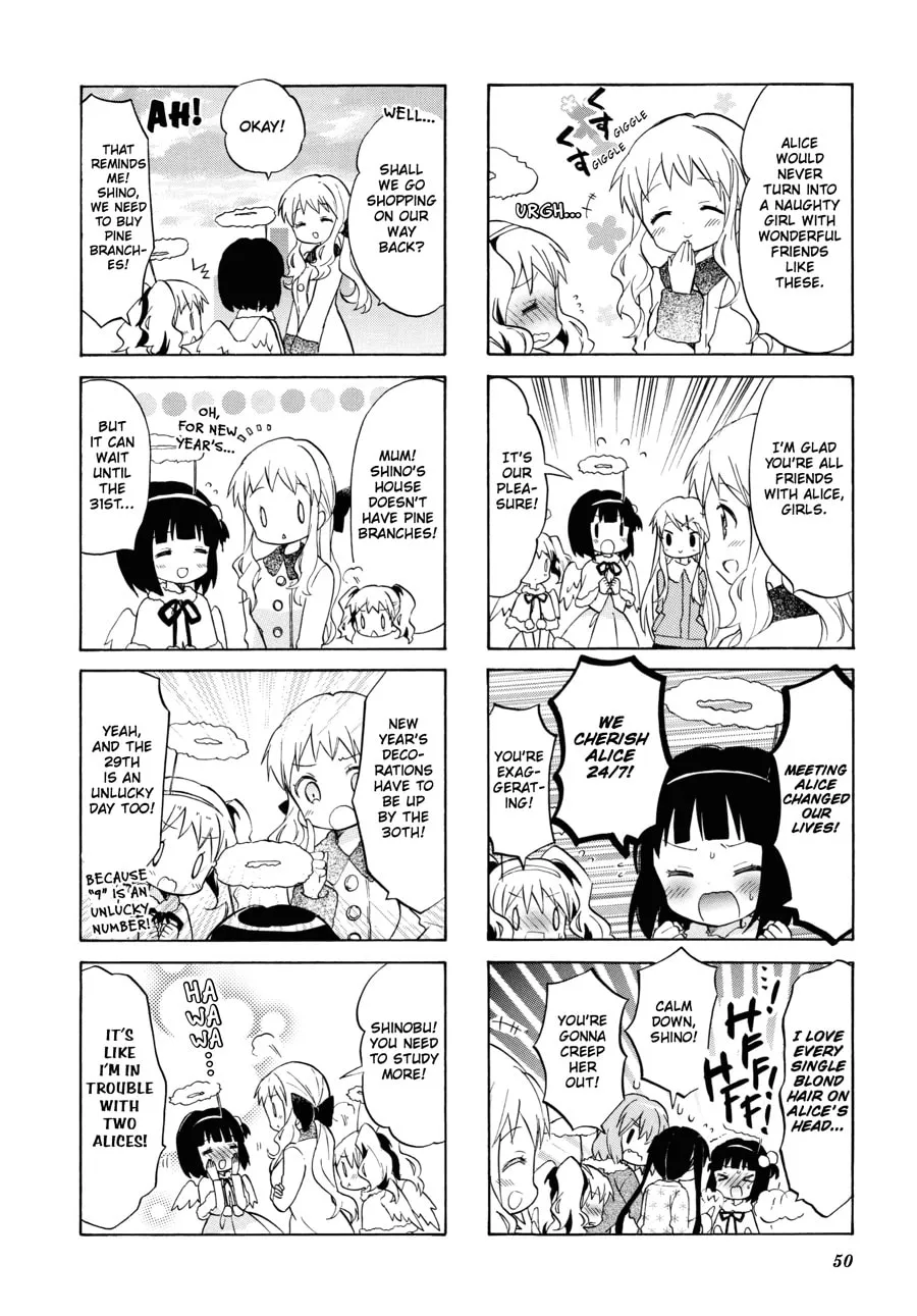 Read Kiniro Mosaic chapter 71 image 7 on Lezhin